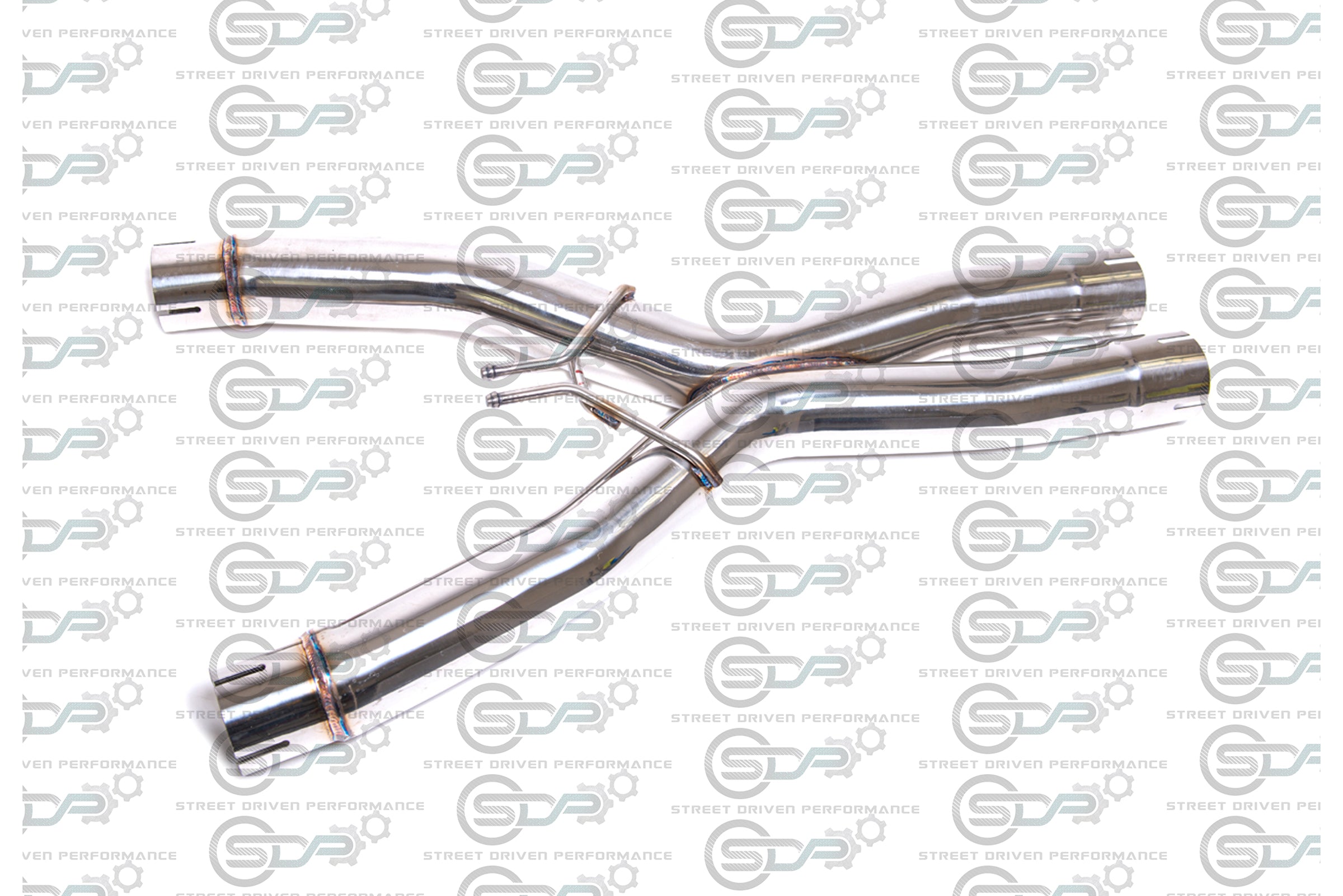 C7 Corvette - 3" Stainless Racing Double X-Pipe Exhaust